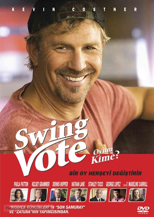 Swing Vote - Turkish Movie Cover