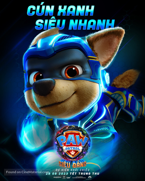 PAW Patrol: The Mighty Movie - Vietnamese Movie Poster