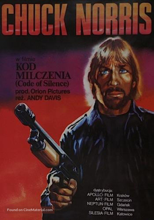 Code Of Silence - Polish Movie Poster