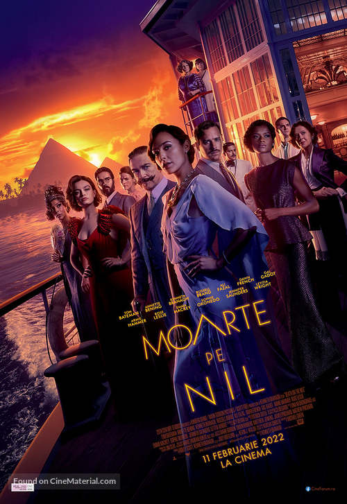 Death on the Nile - Romanian Movie Poster