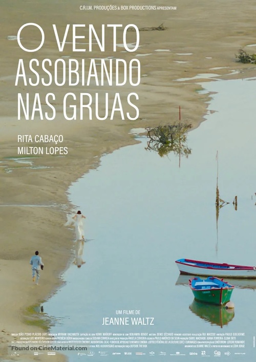 O Vento Assobiando nas Gruas - Portuguese Movie Poster