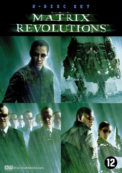 The Matrix Revolutions - Dutch DVD movie cover