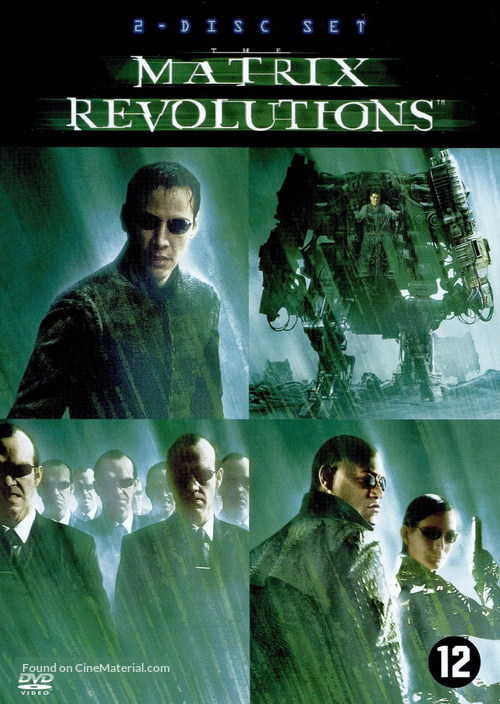 The Matrix Revolutions - Dutch DVD movie cover