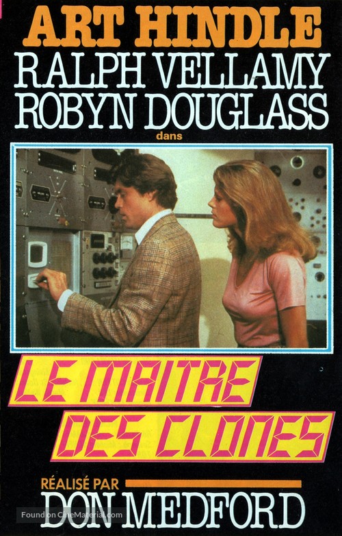 The Clone Master - French VHS movie cover