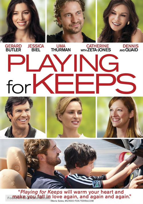 Playing for Keeps - DVD movie cover