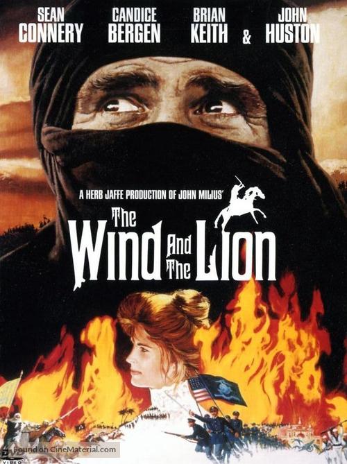 The Wind and the Lion - DVD movie cover