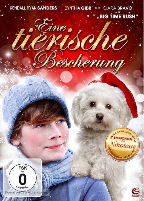 My Dog&#039;s Christmas Miracle - German DVD movie cover