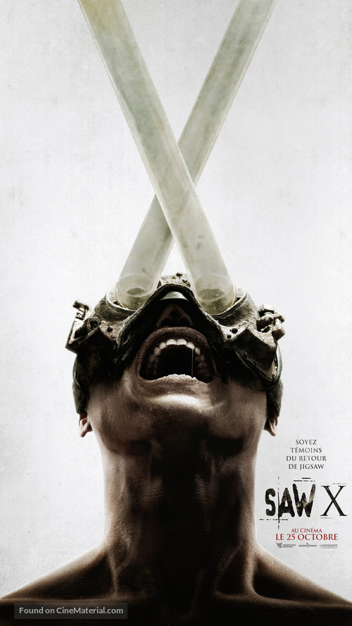 Saw X - French Movie Poster