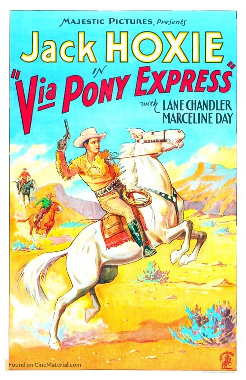 Via Pony Express - Movie Poster