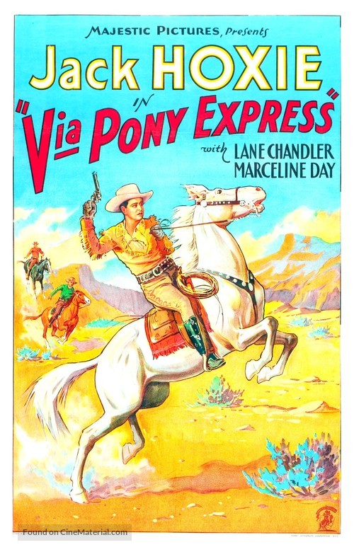 Via Pony Express - Movie Poster