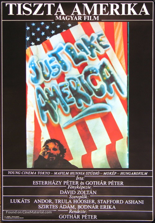 Tiszta Amerika - Hungarian Movie Poster