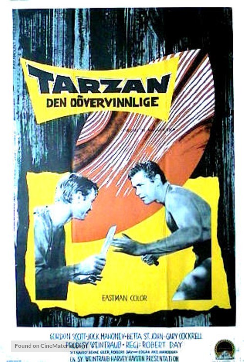 Tarzan the Magnificent - Swedish Movie Poster