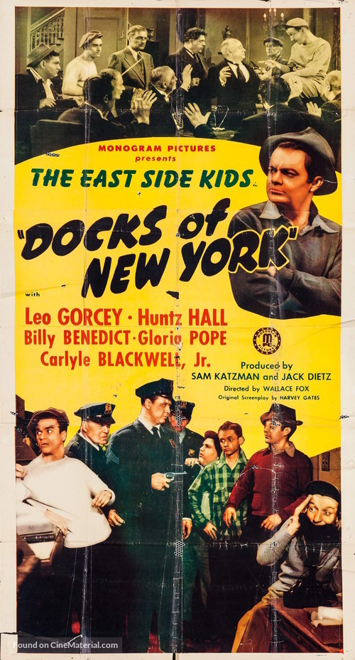 Docks of New York - Movie Poster