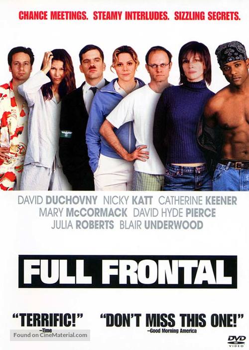 Full Frontal - DVD movie cover