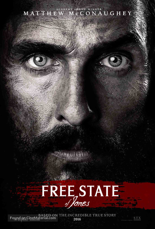 Free State of Jones - Movie Poster
