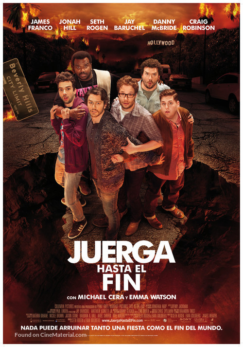 This Is the End - Spanish Movie Poster