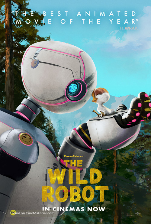 The Wild Robot - New Zealand Movie Poster