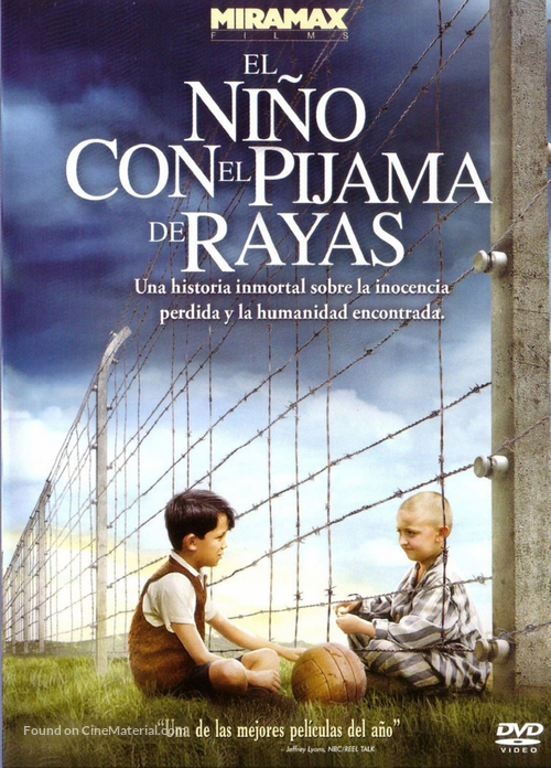 The Boy in the Striped Pyjamas - Argentinian Movie Poster