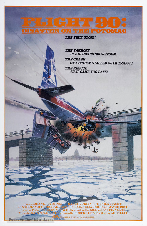 Flight 90: Disaster on the Potomac - Movie Poster