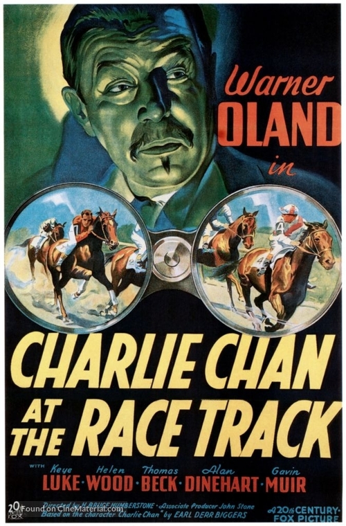 Charlie Chan at the Race Track - Movie Poster