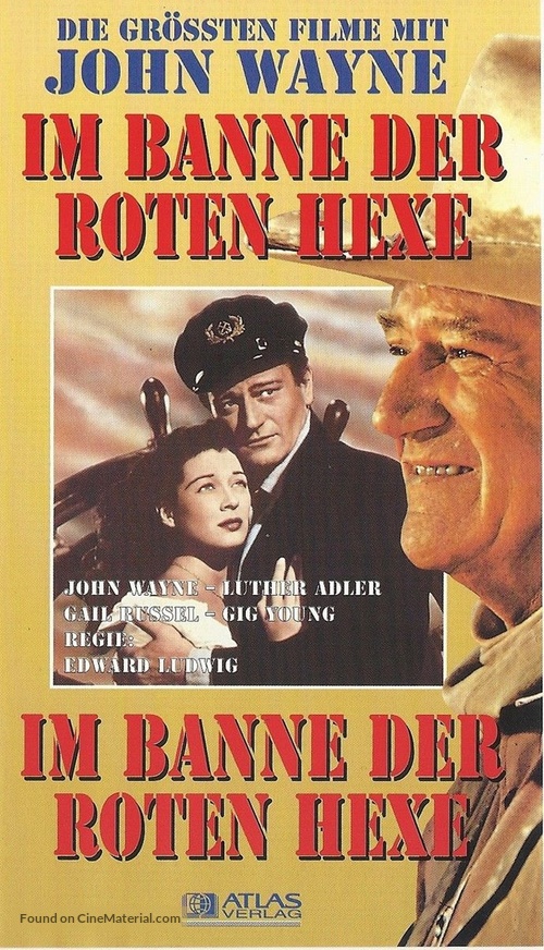 Wake of the Red Witch - German VHS movie cover