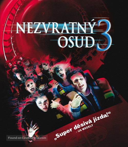 Final Destination 3 - Czech Blu-Ray movie cover