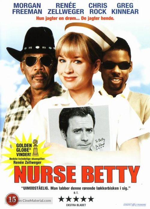 Nurse Betty - Danish DVD movie cover
