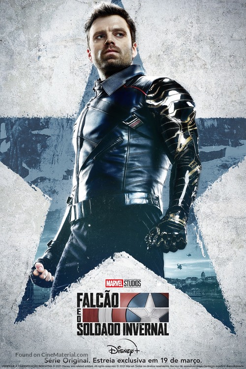 &quot;The Falcon and the Winter Soldier&quot; - Brazilian Movie Poster