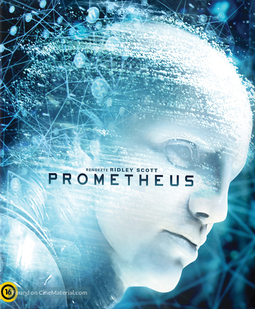 Prometheus - Hungarian Blu-Ray movie cover