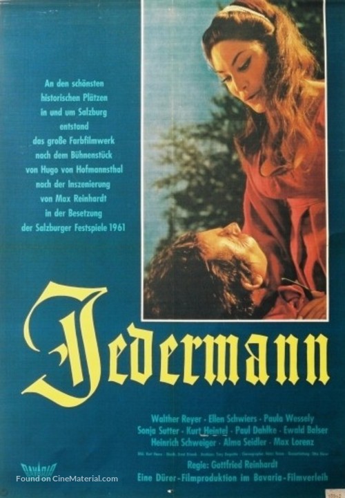 Jedermann - Austrian Movie Poster