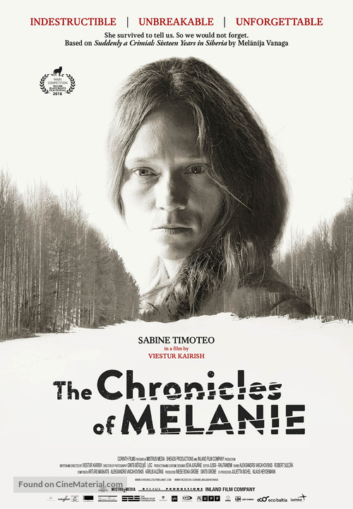 Melanijas hronika - Movie Poster