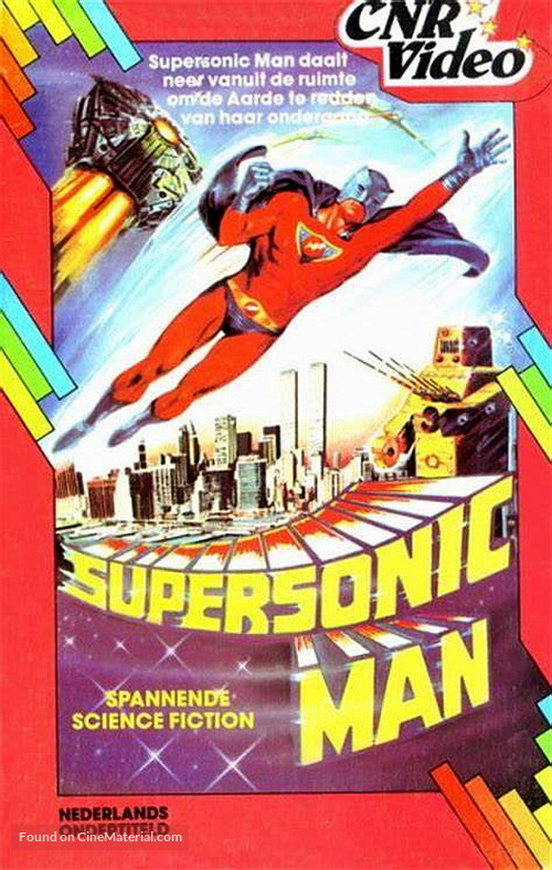 Supersonic Man - Dutch Movie Cover