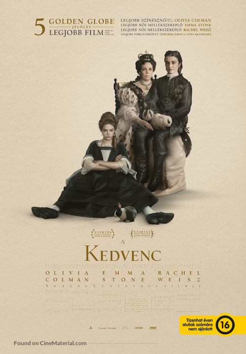 The Favourite - Hungarian Movie Poster