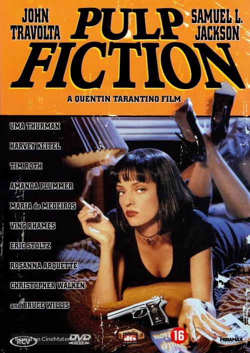 Pulp Fiction - Dutch DVD movie cover