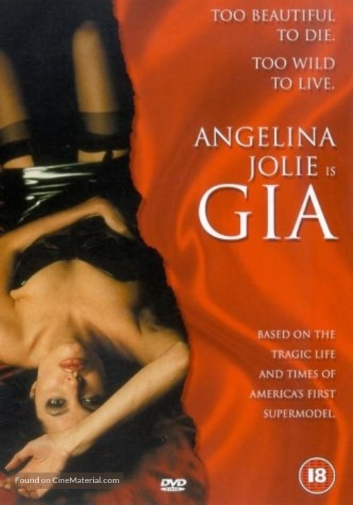 Gia - British DVD movie cover