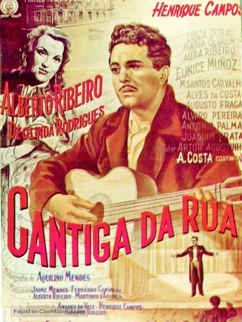 Cantiga da Rua - Portuguese Movie Poster