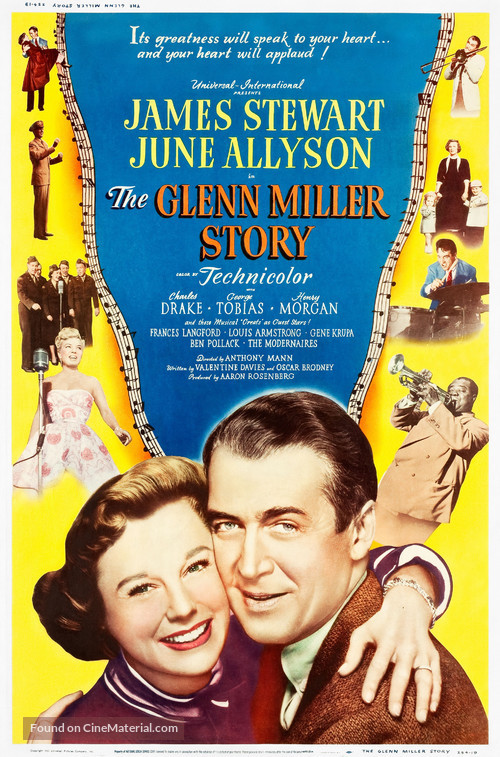 The Glenn Miller Story - Movie Poster