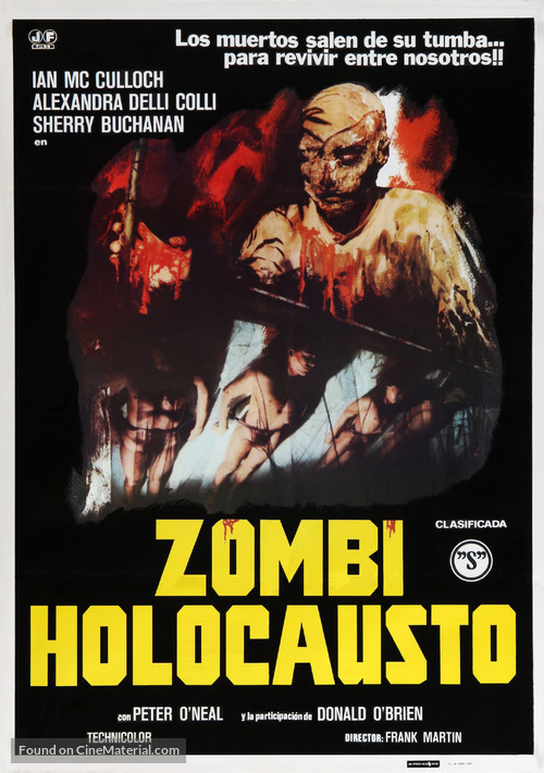 Zombi Holocaust - Spanish Movie Poster