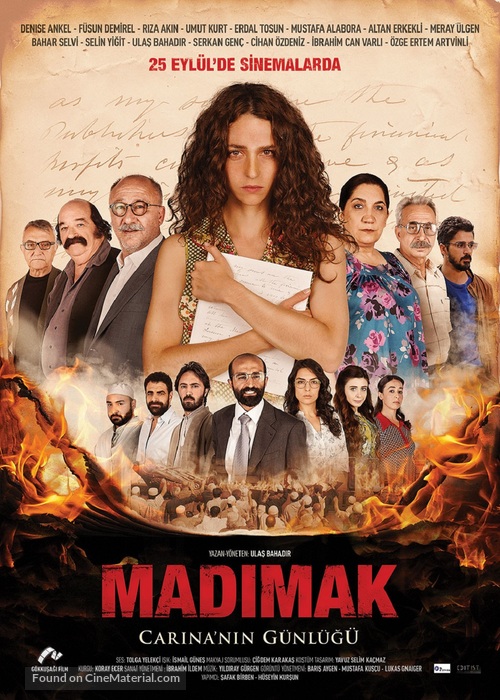 Madimak: Carina&#039;s Diary - Turkish Movie Poster