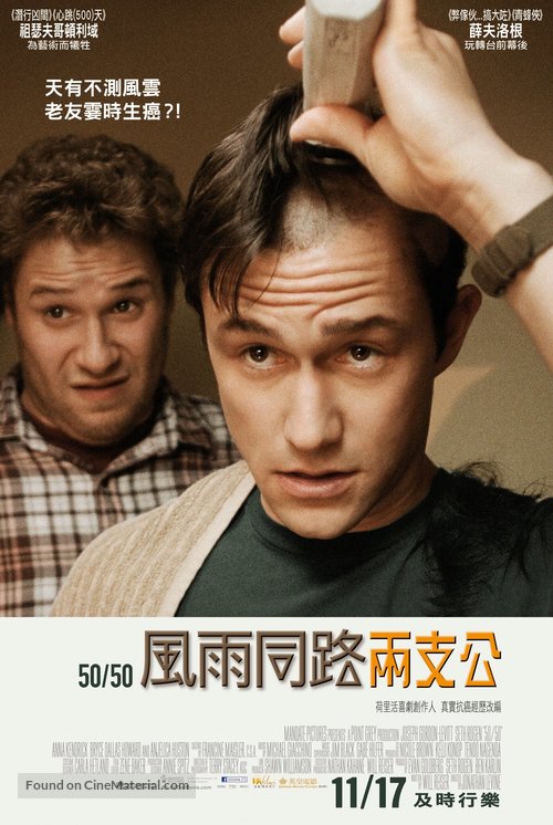50/50 - Hong Kong Movie Poster