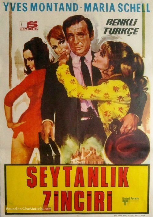 Le diable par la queue - Turkish Movie Poster