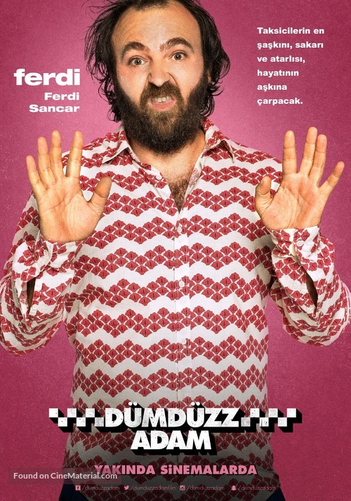 D&uuml;md&uuml;zz Adam - Turkish Movie Poster