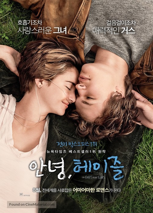 The Fault in Our Stars - South Korean Movie Poster