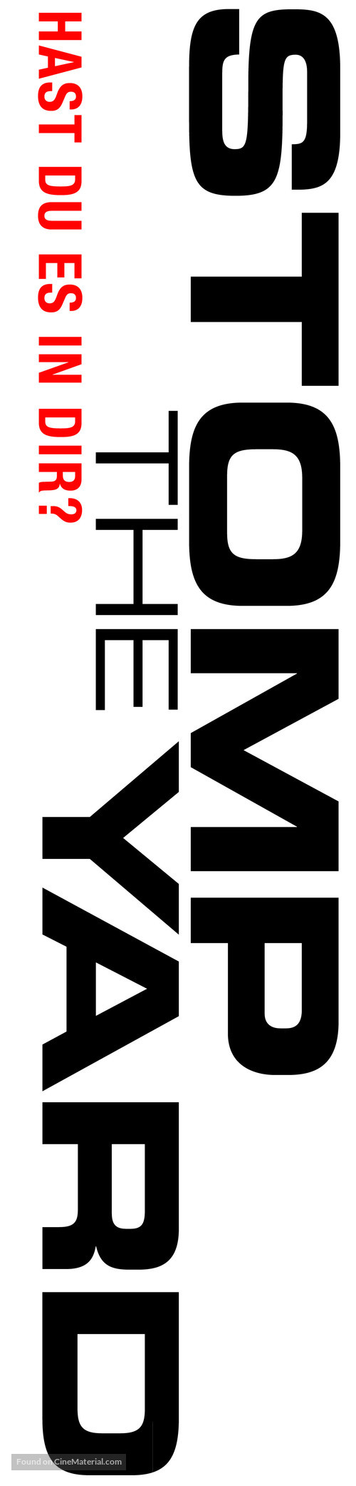 Stomp the Yard - German Logo