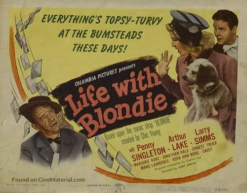 Life with Blondie - Movie Poster