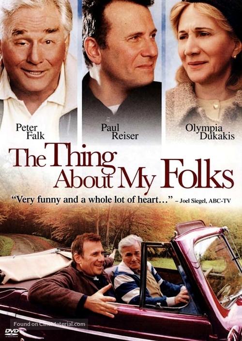 The Thing About My Folks - DVD movie cover
