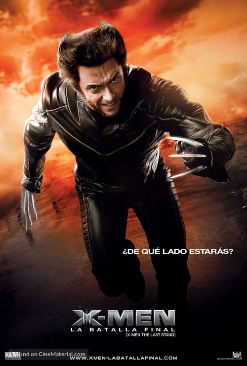 X-Men: The Last Stand - Spanish Movie Poster