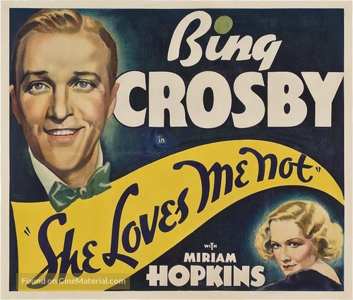 She Loves Me Not - Movie Poster