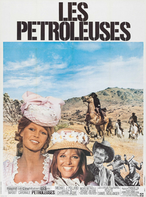 Les p&eacute;troleuses - French Movie Poster