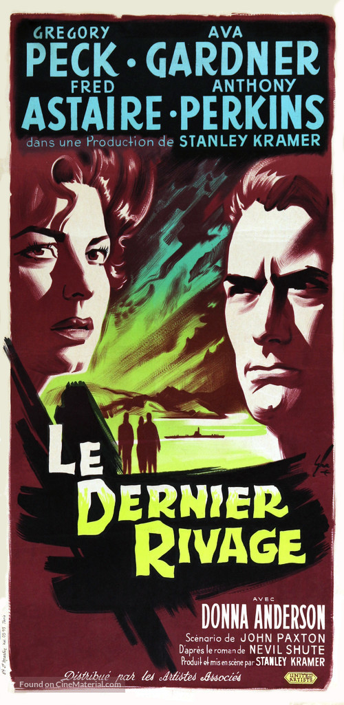 On the Beach - French Movie Poster